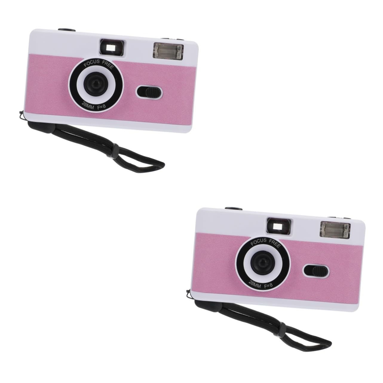 OSALADI 2 Pezzi Retro Camera Film Camera Abs Plastica Riutilizzabile 35mm Film Camera Flash Per La Famiglia E Gli Amici