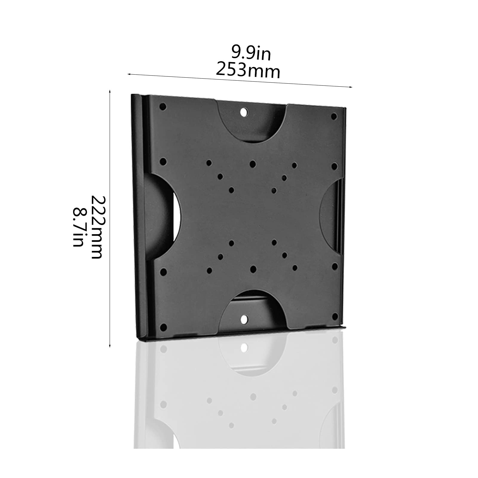 tv Stand Staffa universale per montaggio a parete a schermo piatto a basso profilo fisso Staffa di montaggio per la maggior parte dei televisori a schermo piatto da 26-42 pollici fino a VESA 200x200mm