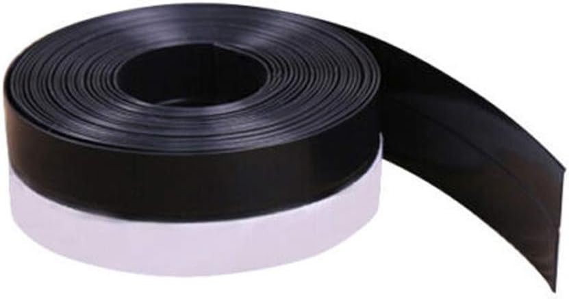 Door Strip Bottom, Windows Door Seal Strip,BCDlily House Window Door Weather Stripping Weatherproof Soundproof Adhesive (45mm X 2m, Black)