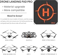 STARTRC Drohnen Landeplatz,Universal schnell faltbar Landeplattform für DJI Neo 2/Mini 5 Pro/Mini 4K/Mini 4 Pro/3/Avata 360/2/Air 3S FPV Drohne(22-inch/55cm) – Ansicht 2