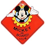 Disney Baby On Board Sign, Mickey