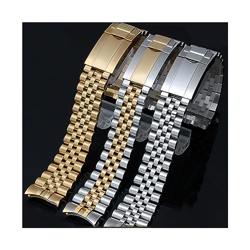 Bracelet de montre en acier inoxydable silver de rechange universel - 4