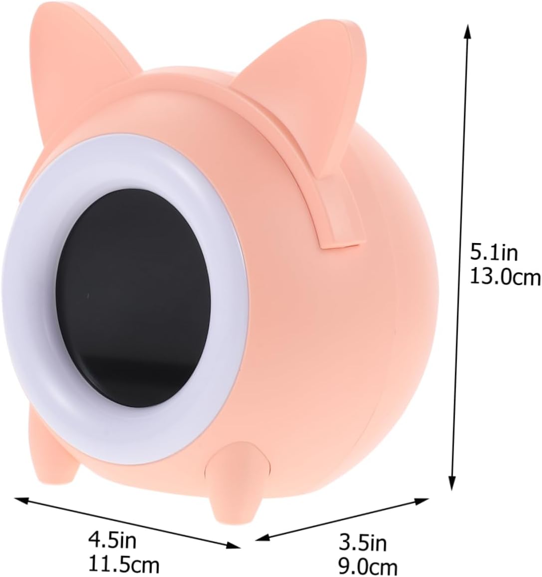 Digital Clock Display Boys and Bedside Lamp Decor Bedside Night Light Alarm Clock Dual-use