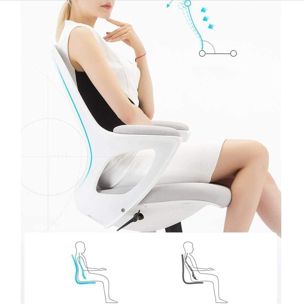 Krzesło biurowe Stoły i krzesła komputerowe Krzesła biurowe Ergonomiczne krzesła konferencyjne z kokardą Krzesła tapicerowane Krzesła do gier Krzesło (kolor: szary) potrzebne LiChA