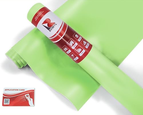 Miniatura 2 de ORACAL 631 Key Lime Pie 495 - Película calandrada de exposición de 2 pies x 3 pies con tarjeta de aplicación, rollo de lámina de vinilo para Cricut,