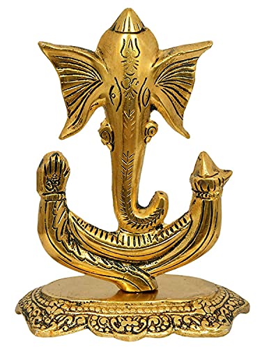 Wonder Care Lord Ganesha Idol-Figur aus Metall für den...