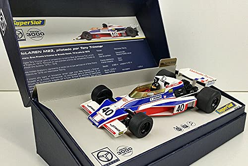 SCALEXTRIC SuperSlot - Coche Slot McLaren M23 1978 Tony Trimmer nr. 40 (Hornby S3414A)