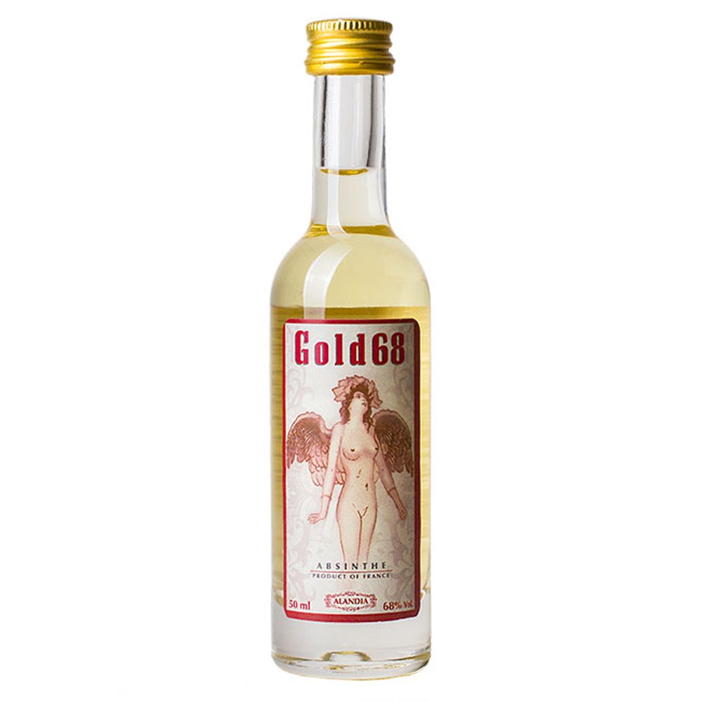 Absinth Tasting Set | Original Absinthe von ALANDIA | Ideal zum Ausprobieren und Verschenken | 68% Vol. | (5x 0,05 l)