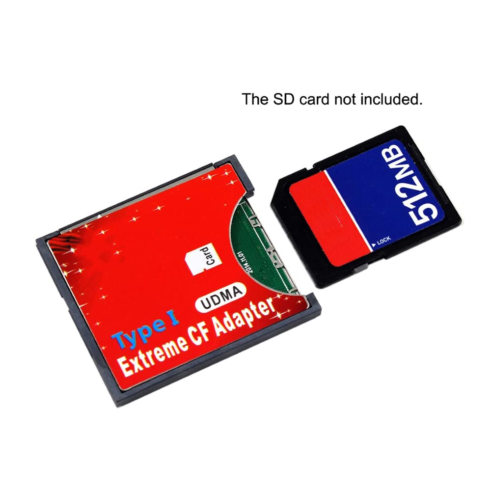 Adaptateur SD SDHC SDXC vers High Speed Extreme Compact Flash CF Type I