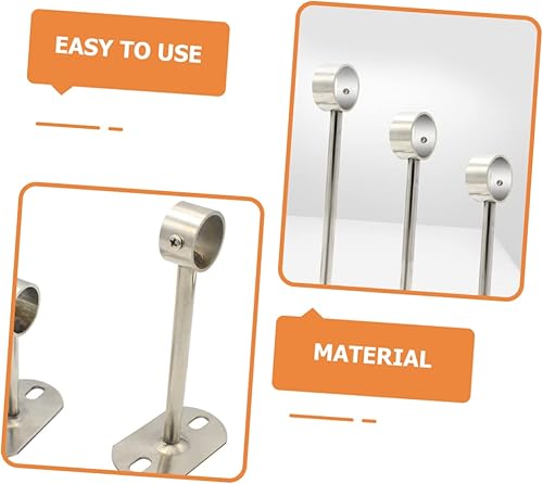 Miniatura 9 de Zerodeko Barra de tensión de grúa de poste, barra de tensión, barra de cortina de techo, barras de cortina para ventanas, soporte de barra de