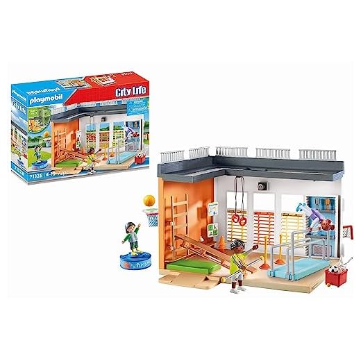 Playmobil 71328 Salle de Sport- City Life - L'école - Aimer Apprendre Univers Scolaire