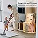 LOL-FUN Pikler Triangle Set Montessori Toddler Climbing Toys Indoor, Foldable Climbing Toys for 1 Year Old, Baby Climbing Gym Slide for Toddlers 1-3