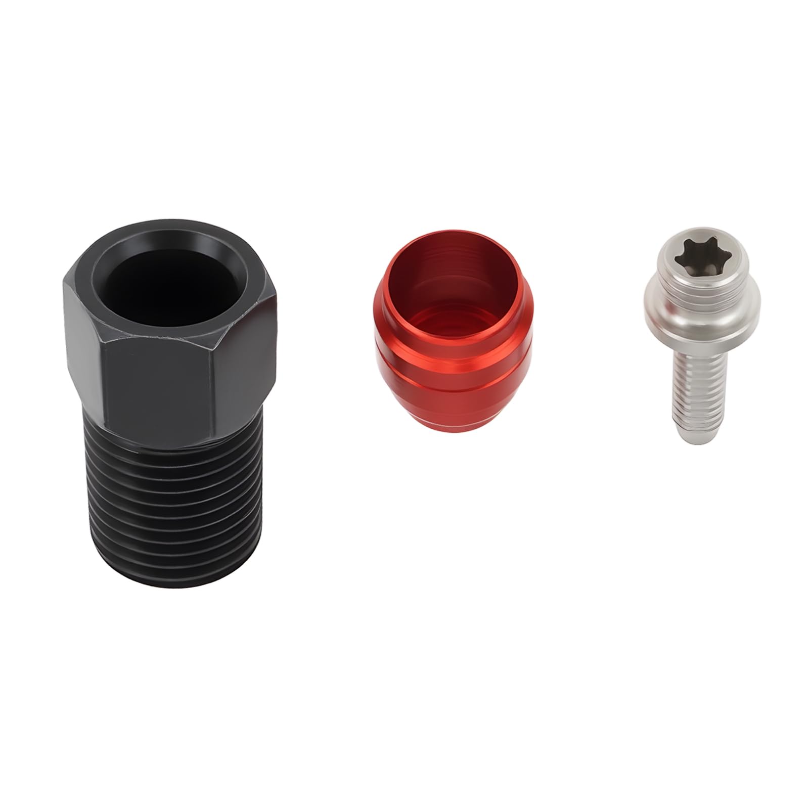 MechPort Bicycle Hydraulic Brake Hose Olive Insert Nut Kit Compatible with SRAM XX X0 X9 DB