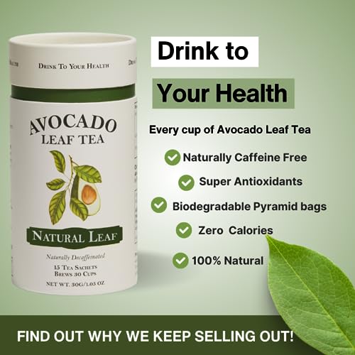 Avocado Leaf Tea 2 Pack – Caffeine-Free Herbal Tea for Immune Support, Smooth Taste & Daily Wellness - Image 4