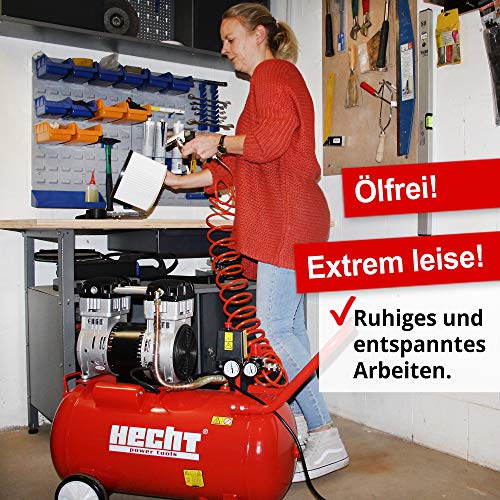50 Liter Flüsterkompressor mit 1150 Watt Leistung und 2 Stufen