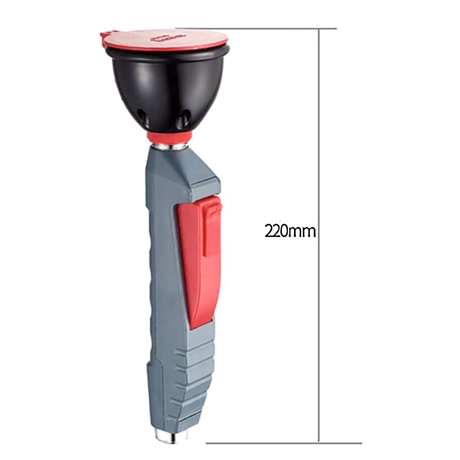 Notfall-Augenspüler Hand-Augendusche Drench-Schlaucheinheit Spray Wandmontierte Einzelkopf-Augenspülstation Gesichtsspüldusche for Labor- und Industriegebrauch (Size : 220mm)