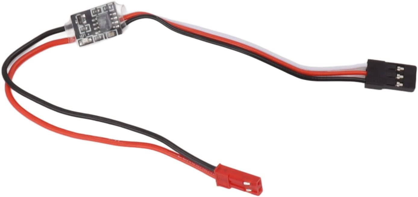 RC Electronic Switch High Current for RC Drone Water Pump 3‑5V 2A Remote Control PWM Signal Control, Easy to Use for Model Airplane, Plant Protection Machine