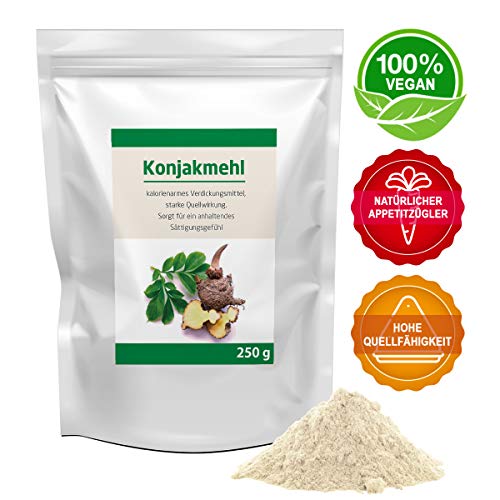 - Konjakmehl 250g (Glutenfrei - Vegan)