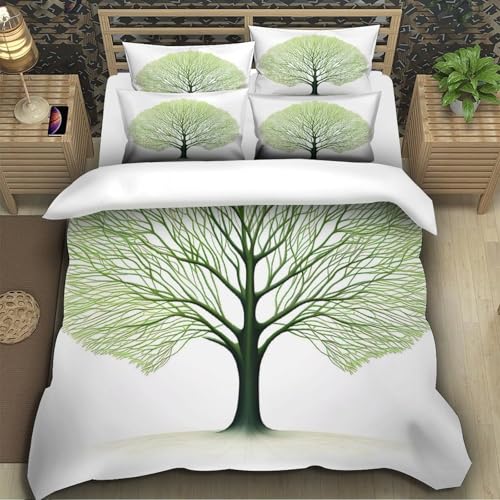 Parure de lit microfibre résistante effet 3D haut de gamme - 5