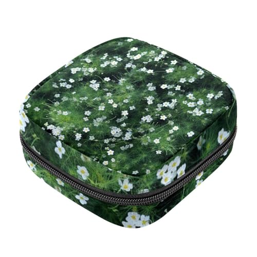 Borsa mestruale,Sacchetto di immagazzinaggio del tovagliolo sanitario,Porta tamponi per borsa, Q70a6uu6ysj, 4.7x6.6x6.6 in, Comodi