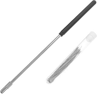 Baluue Laboratory Parts Reusable Inoculating Inoculation Rod for Lab Stainless Steel Inoculating Needle Nichrome Wire Laboratory Tool Laboratory Device