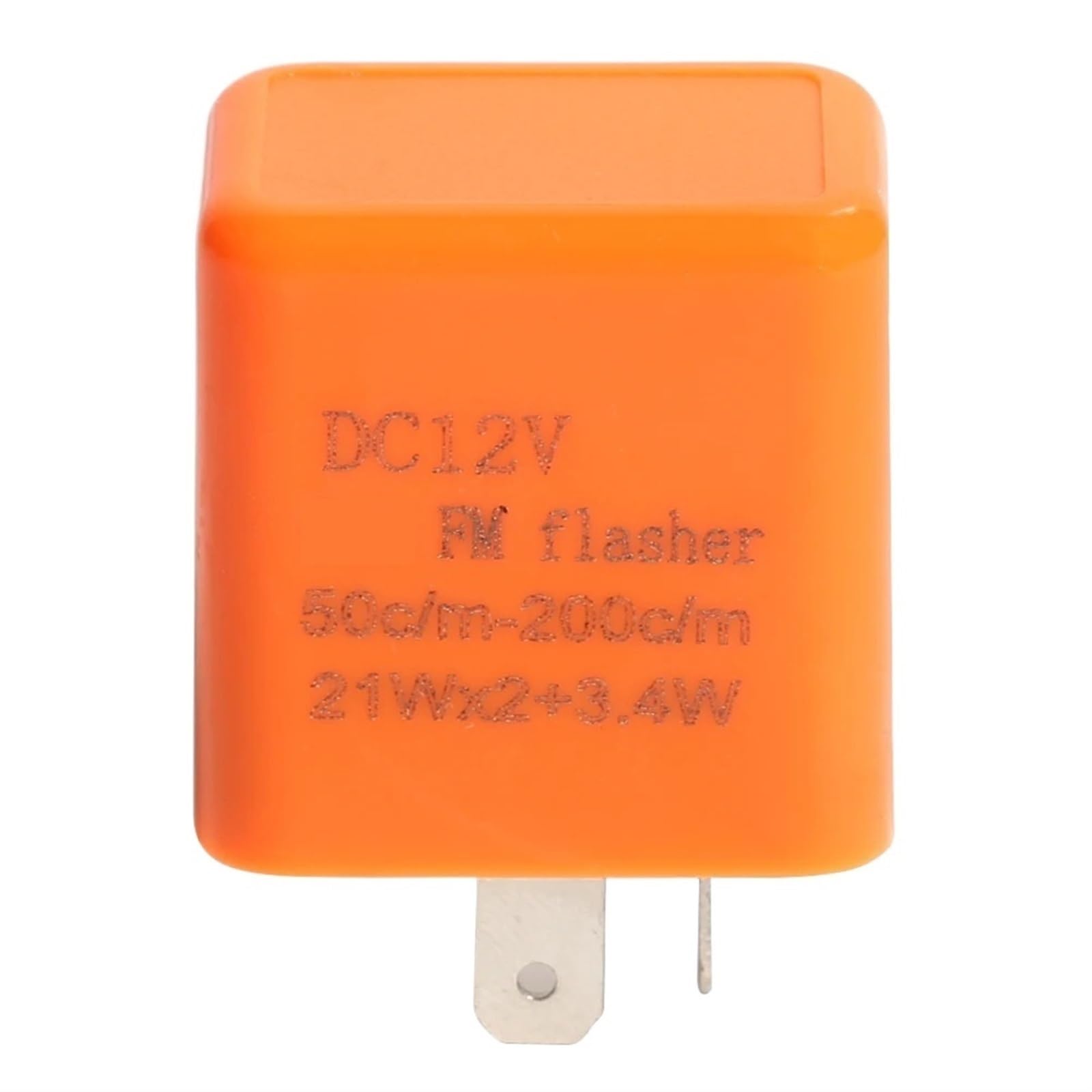 Relais de clignotant à LED pour moto universel à 2 broches avec tension réglable