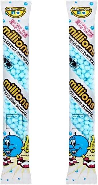 Ultimate Millions Sweet Treat with Bubblegum flavours Sweet 55g 2x55g Pack of 2