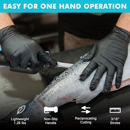 image for DURATECH 12V Cordless Electric Fillet Knife with 8