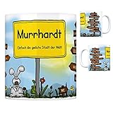 wetter murrhardt 10 tage  Murrhardt - Einfach die geilste Stadt der Welt Kaffeebecher Tasse Kaffeetasse Becher mug Teetasse Büro Stadt-Tasse Städte-Kaffeetasse Lokalpatriotismus Spruch kw Harbach Gaisbühl Auenwald Althütte