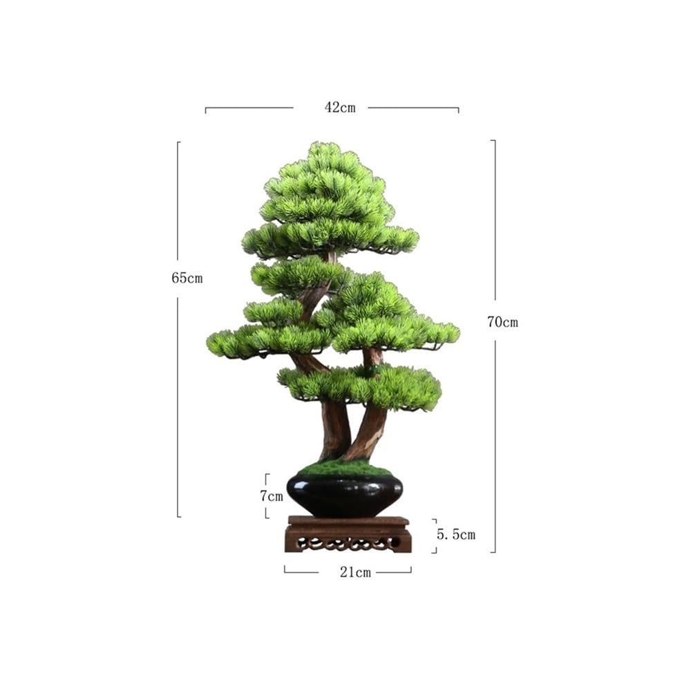 Symulowane rośliny doniczkowe Symulacja powitalna sosnowe ozdoby bonsai salon wejście hotel krajobraz wnętrze sztuczne rośliny doniczkowe Dekoracje wnętrz