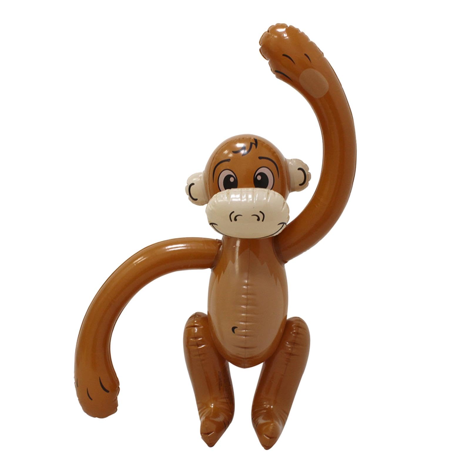 Figurines Gonflables de Singes en Peluche décoratives pour chambre - 8