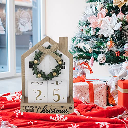 Christmaswoodencountdownadventcalendarwithbowgarlandsimpleroomdesignnumebrcalendartomeetthechristmascountdowncalendartabletopcalendardecoration  Urban Country Home Decor Christmas wooden countdown advent calendar with bow garland simple room design numebr calendar to meet the christmas countdown calendar tabletop calendar decoration  urban country home decor