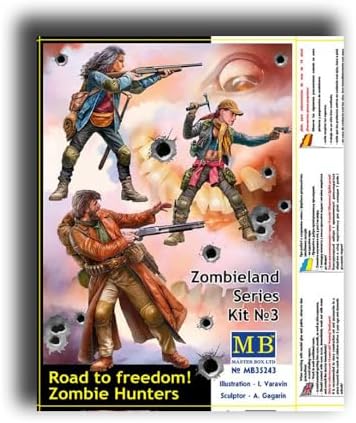 Master Box 35243 1/35 Road to Freedom. Zombie Hunters. Zombieland Series, Kit No. 3 image 3