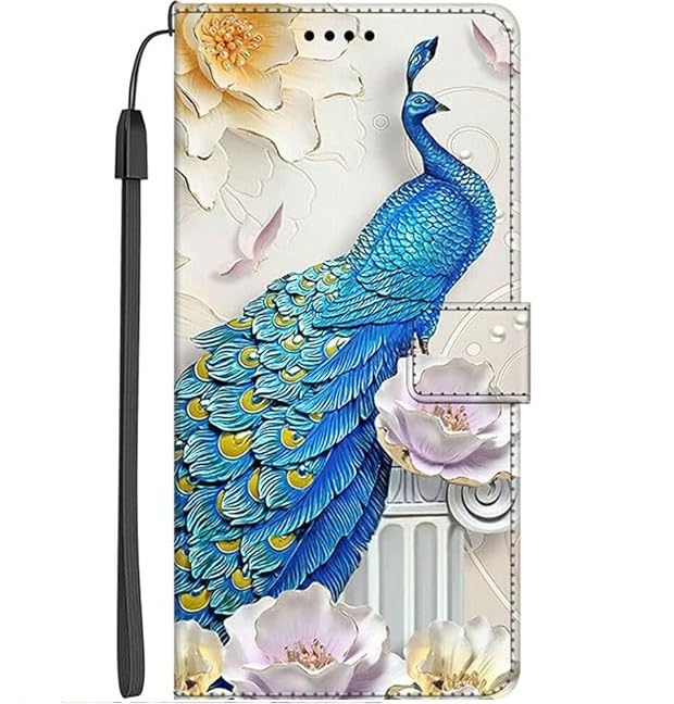 Dkandy for Samsung Galaxy S23 FE 5G Printed PU Leather Magnetic Wallet Case Flip Cover for Samsung Galaxy S23 FE 5G (Peacock) (B0D4DFH8NS) Amazon Price History, Amazon Price Tracker