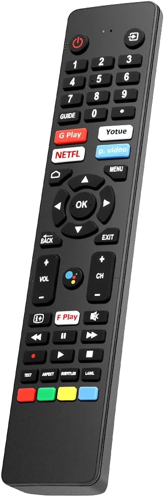 Gvirtue RM-C3250 RMC3250 Voice Remote Control for JVC Smart 4K UHD Ultra HD HDR LED LCD TV LT-32CA690 LT-32CA790 LT-40CA790,No Setup Required