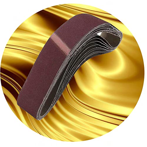 belt sander sanding belts 10pcs Aluminium Oxide 40/1000 Grits Sanding Belts 3x21inch Welding Sharpening Abrasive Thick Fine Sand belts 533*75MM Aluminum Oxide Wood Automotive Metal Derusting ( Color :