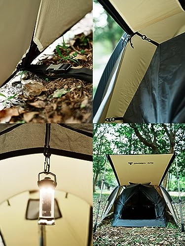 Carpa térmica con salida para estufa para 1-2 personas miniatura 4