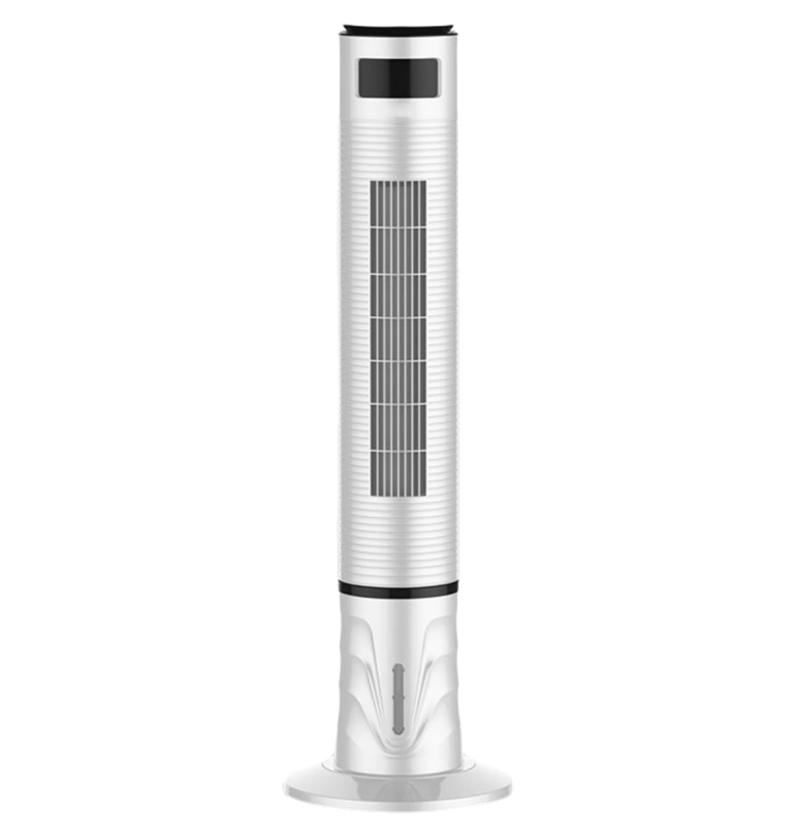 FXNFXLA 3 Speeds Oscillating Evaporative Cooler Fan, Touchscreen White