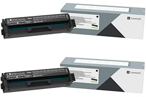Lexmark C320010 Black Toner Cartridge 2-Pack