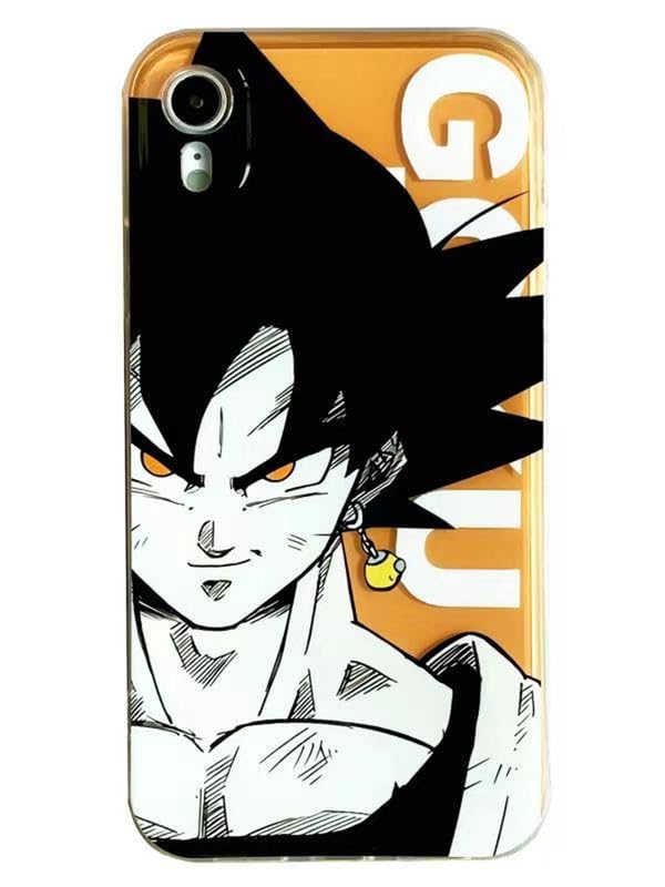 Anime Cool Phone Case Design for iPhone XR,Thin Clear Japanese Cartoon Manga Character Shockproof Cases for Men Boys Girls Teens(XR-WK)