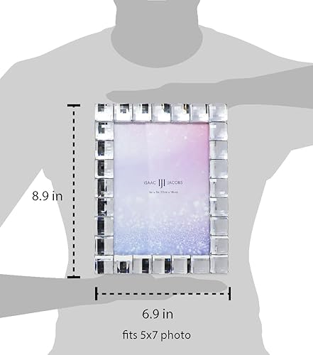 Miniatura 3 de Isaac Jacobs International IJI - Marco de fotos, transparente, otro, Transparente, 5x7