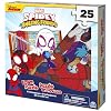 Spin Master Games, Marvel Spidey and His Amazing Friends Puzzles, Squishy Foam Puzzle, 25 Pieces, Spiderman Toys, for Ages 4 & Up