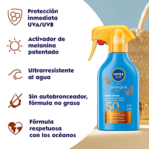 NIVEA-SUN-Protege-Broncea-Spray-Solar-FP50-1-x-270-ml-activador-del-bronceado-proteccion-solar-alta-protector-solar-hidratante-y-resistente-al-agua-pistola