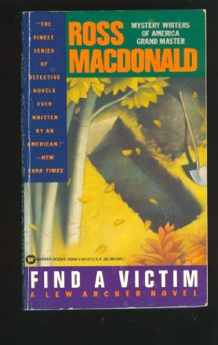 Find a Victim 0446358924 Book Cover