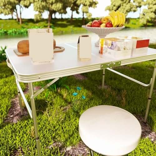 Table camping pliante stable pour résoudre le manque de place aux repas - 3