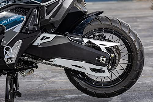 Carter de chaîne et aileron de requin Honda X-ADV 750 argent 2021-2025