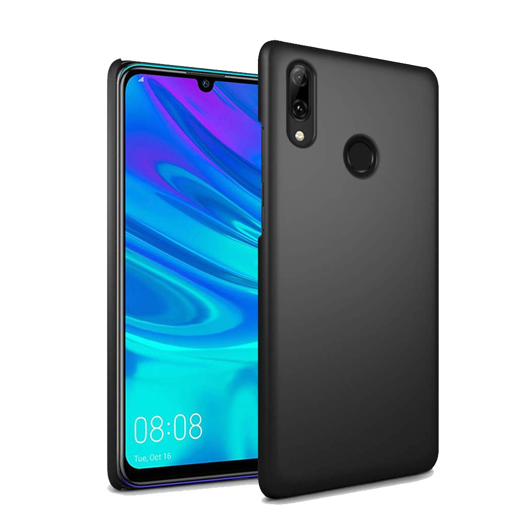 GAPlus Huawei P Smart 2019 Case - P Smart 2019 6.21" Ultra Slim Thin Armour Hard Case - Matte Rubberized Cover For Huawei P Smart 2019 (Black)