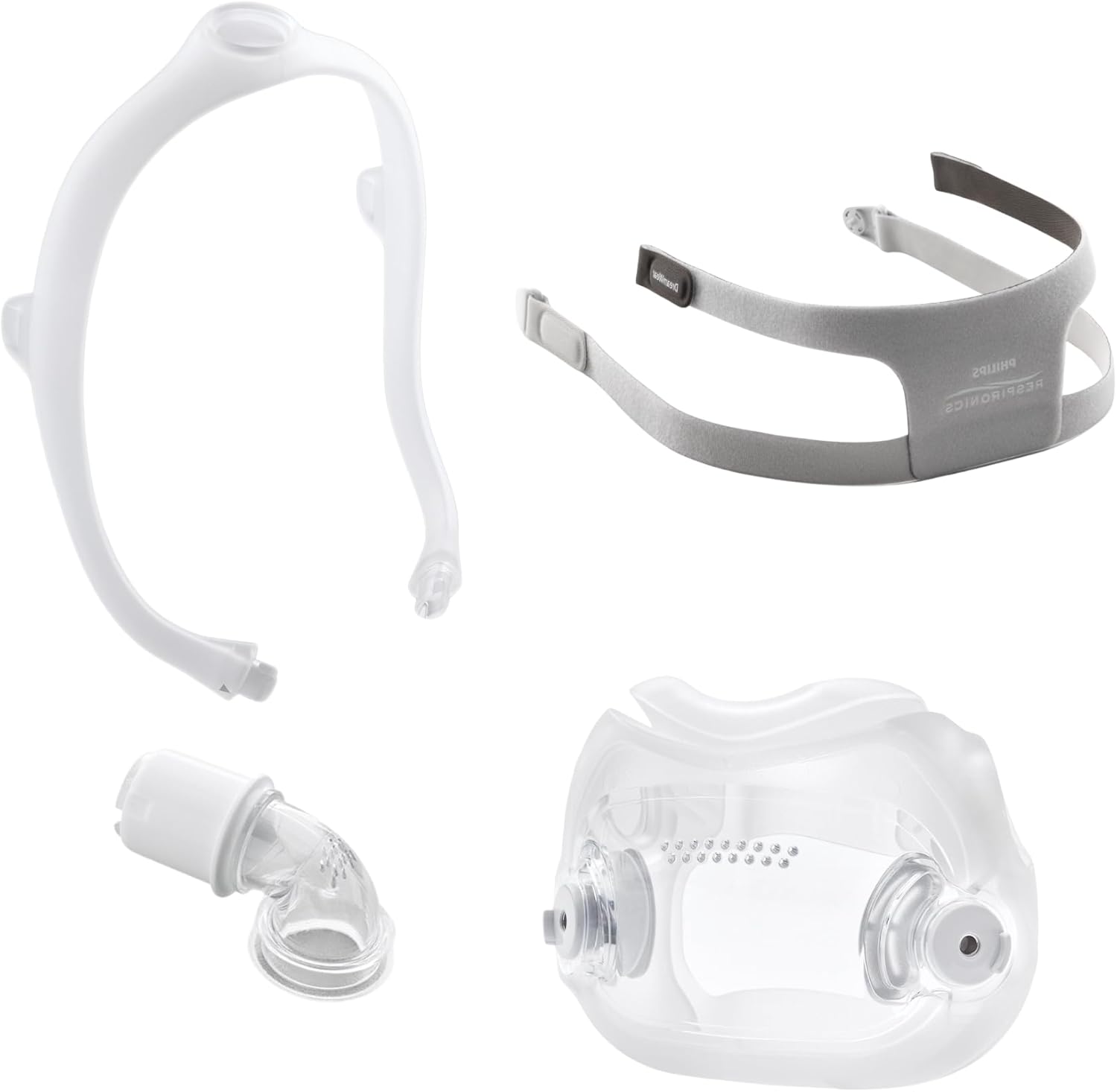 Dream Wear Full Face Value Pack Headgear, Elbow, Frame and Cushion (Medium)