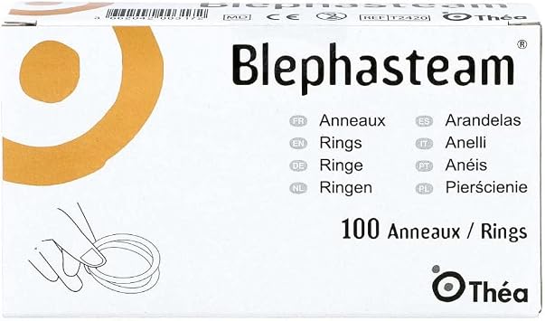 BLEPHASTEAM-Ringe 100 St