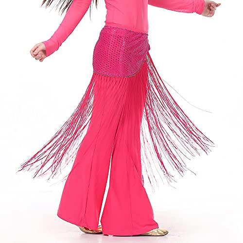 Cinto de moedas Feminino Cachecol de dança do ventre com lantejoulas Cachecol de quadril para dança